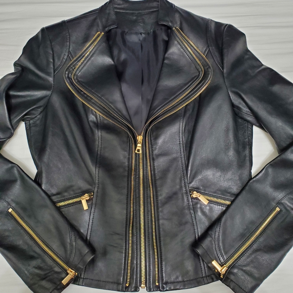 Leather jacket